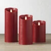 Liown 3.5" X 5", 7", Or 9" Moving Flame Burgundy Red-Cinnamon Scented Pillar Battery Candle 2 Liown 3.5" X 5", 7", Or 9" Moving Flame Burgundy Red-Cinnamon Scented Pillar Battery Candle -Christmas Decorations 14330 14416 17811 44537.1691594407