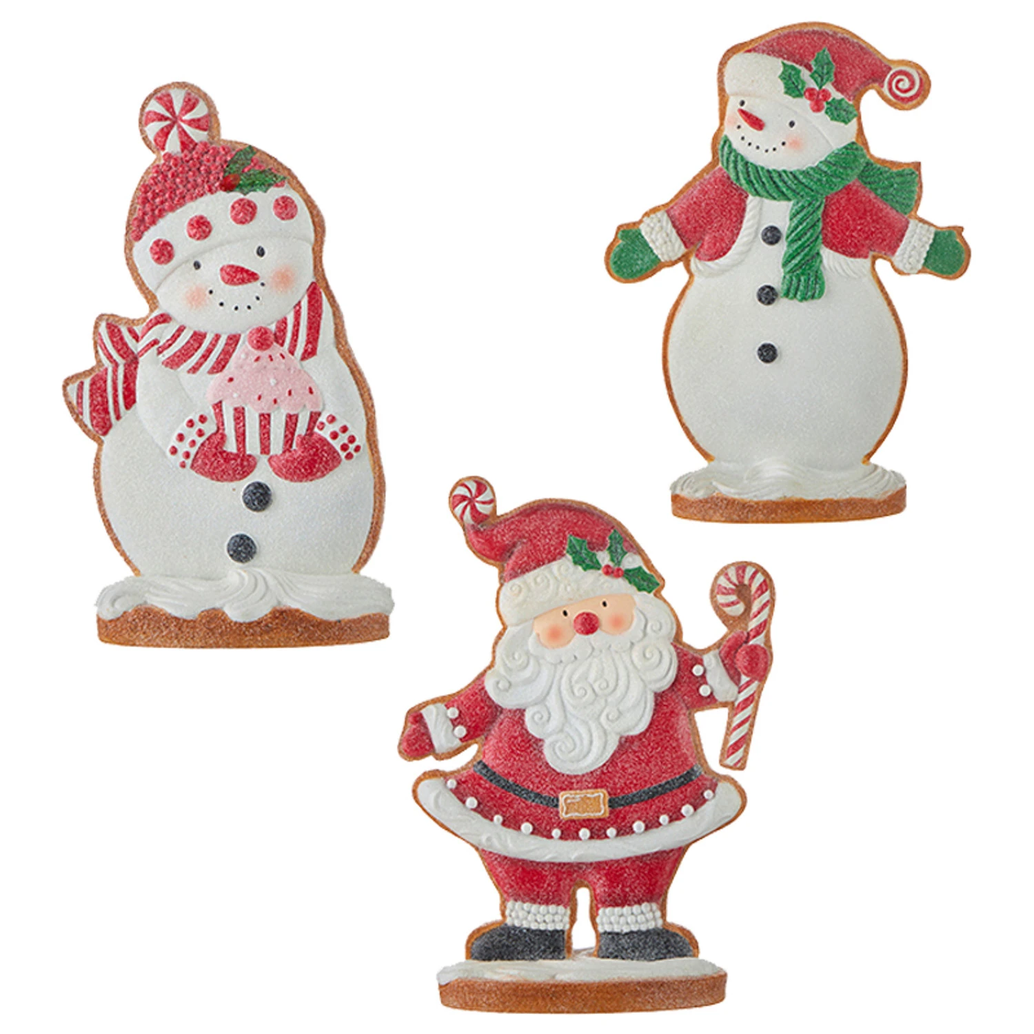Raz Peppermint Cookie Christmas Character Figure Decoration 3 Raz Peppermint Cookie Christmas Character Figure Decoration