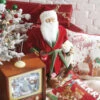 Raz 24.25" Santa In Robe Christmas Figure 4215516 -Christmas Decorations 4215516 edit 85057.1648565699