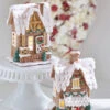 Raz 6.5" Lighted Gingerbread Pretzel House Christmas Ornament 4216269 1 Raz 6.5" Lighted Gingerbread Pretzel House Christmas Ornament 4216269 -Christmas Decorations 4216269 33131.1657654870