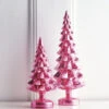 Raz Set Of 2 Pink Metallic Glass Christmas Tree Decoration 4222938 1 Raz Set Of 2 Pink Metallic Glass Christmas Tree Decoration 4222938 -Christmas Decorations 4222938 22754.1649690878