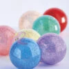 Raz 4.5" Set Of 7 Rainbow Glittered Glass Ball Christmas Ornaments 4224623 2 Raz 4.5" Set Of 7 Rainbow Glittered Glass Ball Christmas Ornaments 4224623 -Christmas Decorations 4224623 32913.1649792822