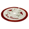 Raz 52" Cardinal Christmas Tree Skirt 4271801 2 Raz 52" Cardinal Christmas Tree Skirt 4271801 -Christmas Decorations 4271801 54051.1650397566