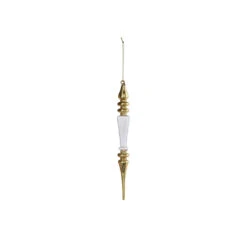 Raz 11" Gold And Clear Finial Glass Christmas Ornament 4320868 9 Raz 11" Gold And Clear Finial Glass Christmas Ornament 4320868 -Christmas Decorations 4320868b 41913.1683808863