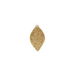 Raz 4" Gold Beaded Glass Christmas Ornament 4322807 10 Raz 4" Gold Beaded Glass Christmas Ornament 4322807 -Christmas Decorations 4322807b 32946.1684180259