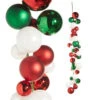 Raz 4' Red, Green, And White Ball Garland G4332703 1 Raz 4' Red, Green, And White Ball Garland G4332703 -Christmas Decorations G4332703 89204.1686239240