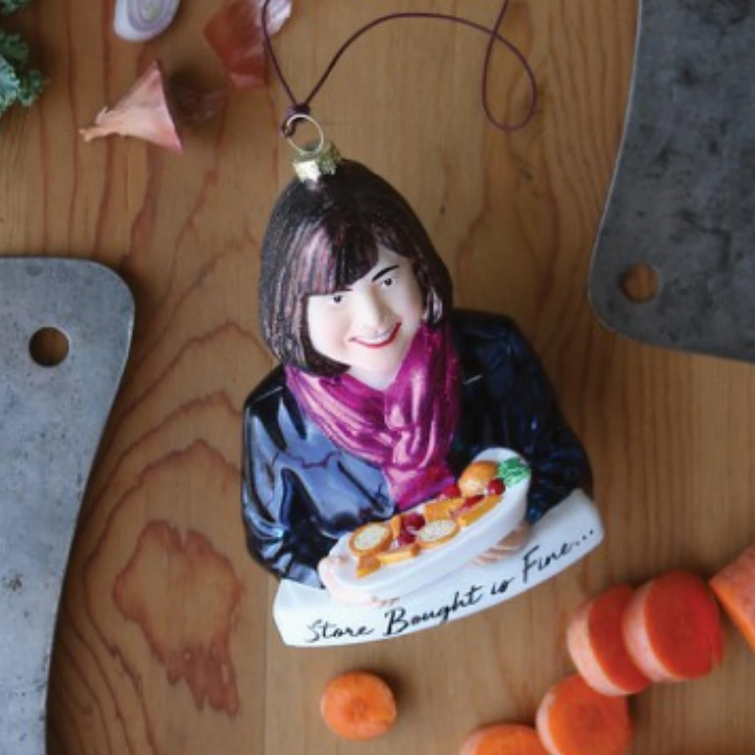 Cody Foster 5" Store Bought Is Fine... Ina Garten Glass Christmas Ornament GO-8339 3 Cody Foster 5" Store Bought Is Fine... Ina Garten Glass Christmas Ornament GO-8339