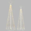Raz 4.5' Or 6' Lighted Tree Outdoor Christmas Decoration