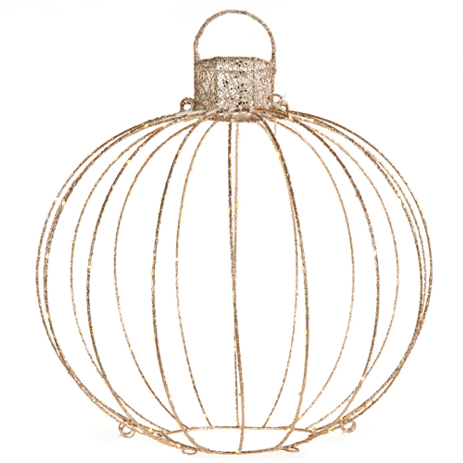 Raz 14", 19", Or 23.5" Large Gold Lighted Metal Frame Ornament Christmas Decoration 6 Raz 14", 19", Or 23.5" Large Gold Lighted Metal Frame Ornament Christmas Decoration - Image 4