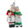 Kurt Adler 5" Noble Gems Mr. & Mrs. Santa With Cookies Glass Christmas Ornament NBX0067 1 Kurt Adler 5" Noble Gems Mr. & Mrs. Santa With Cookies Glass Christmas Ornament NBX0067 -Christmas Decorations NBX0067 edit 07519.1678223531