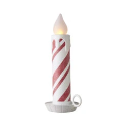 Raz 17.5" Or 22.5" Battery Operated Peppermint Striped Large Candle Christmas Decoration 7 Raz 17.5" Or 22.5" Battery Operated Peppermint Striped Large Candle Christmas Decoration -Christmas Decorations api0rurqa 27617.1646091896
