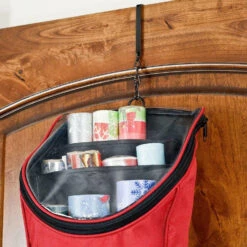 Santa's Bags Door Hanging Wrapping Paper Storage Bag 10130 -Christmas Decorations api1oi2ln 68376.1646091873