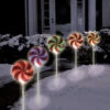 Brite Star 5 Count LED Lighted Color Changing Candy Pathway Markers Outdoor Christmas Decor 48-833-00 -Christmas Decorations api3s81ct 99913.1646091877