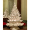 Large Lighted White Ceramic Christmas Tree 23" -Christmas Decorations api56dyq7 23615.1646091938
