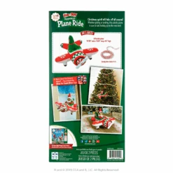 Elf On The Shelf Scout Elves At Play Peppermint Plane Ride Accessory -Christmas Decorations api66v4iu 38379.1646091964