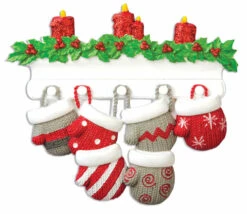 Family Personalized Christmas Ornament With 6 Mittens 7 Family Personalized Christmas Ornament With 6 Mittens -Christmas Decorations api8ea4e5 30673.1646091903