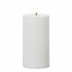 Uyuni 3" X 5", 7" Or 9" Flat Top Moving Flame White Unscented Pillar Battery Candle 8 Uyuni 3" X 5", 7" Or 9" Flat Top Moving Flame White Unscented Pillar Battery Candle -Christmas Decorations api9bq2pb 08628.1646091931