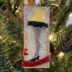 Hallmark 3.75" Leg Lamp Personalized Christmas Ornament 2HCM5413 -Christmas Decorations apiaqxynh 13144.1646091872