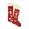 Vintage Inspired Large Felt Christmas Stockings Set Of 2 2269 -Christmas Decorations apidusx7m 39567.1646091917