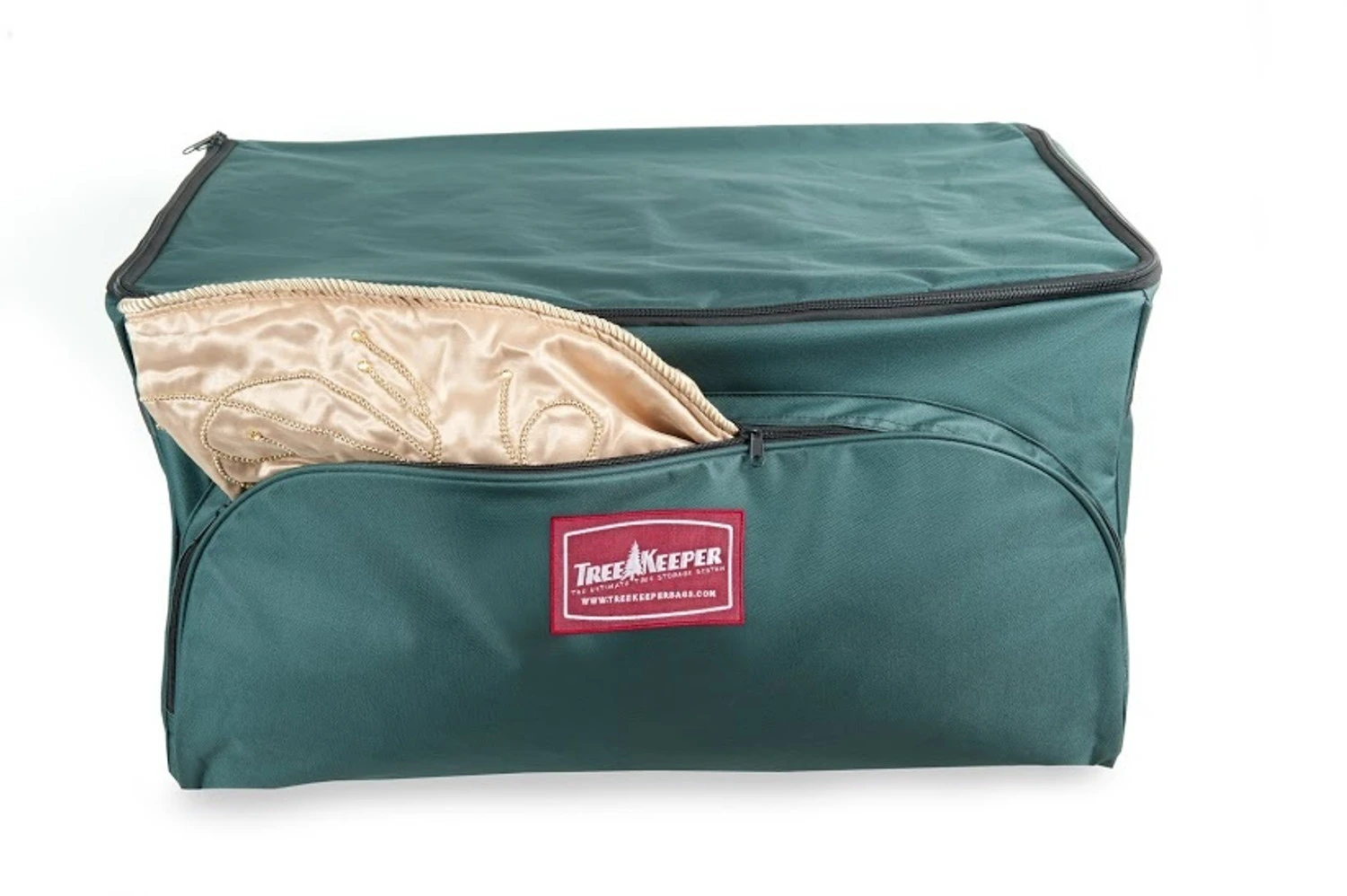 Tree Keeper 3 Tray Christmas Ornament Keeper Storage Bag With Front Pocket TK-10127 8 Tree Keeper 3 Tray Christmas Ornament Keeper Storage Bag With Front Pocket TK-10127 - Image 6