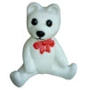 18" White Bear Blow Mold Christmas Lighted Outdoor Decoration 75125 -Christmas Decorations apigbhpwa 05992.1646091896