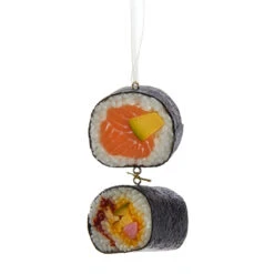 Kurt Adler 3.5" Sushi Roll Christmas Ornament D3693 -Christmas Decorations apigfm5nz 75312.1646091914