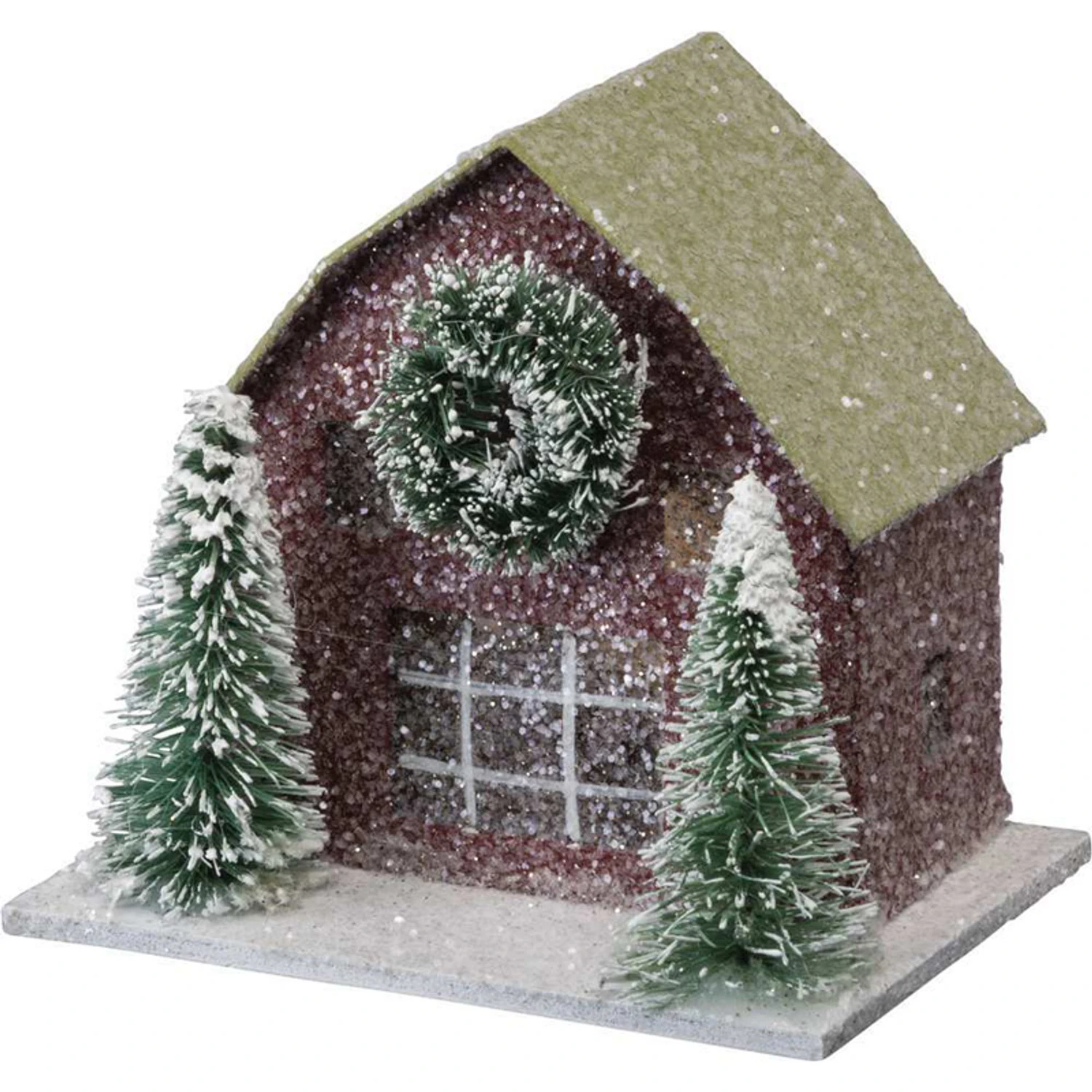 Primitives By Kathy Glittered Barn And Houses Sitter Set 104279 8 Primitives By Kathy Glittered Barn And Houses Sitter Set 104279 - Image 6