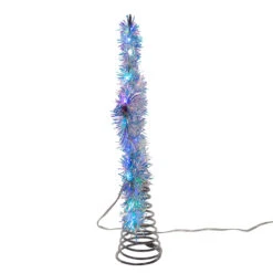 Kurt Adler 12.2" LED Lighted Silver Tinsel Star Christmas Tree Topper AD1022RGB 23 Kurt Adler 12.2" LED Lighted Silver Tinsel Star Christmas Tree Topper AD1022RGB -Christmas Decorations apiltobtu 74380.1646091917