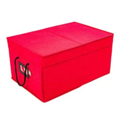 Santa's Bags Red 3 Tray Ornament Storage Drawer With Lid SB-10452-RED 7 Santa's Bags Red 3 Tray Ornament Storage Drawer With Lid SB-10452-RED -Christmas Decorations apirq2swr 25300.1646091894