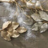 Raz 24" Silver Or Gold Beaded Metallic Leaf Christmas Spray F4106650 -Christmas Decorations apisdf9fl 87688.1646091919