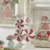 Raz Peppermint Candy Christmas Candle Holder 4111132 2 Raz Peppermint Candy Christmas Candle Holder 4111132 -Christmas Decorations apiskuubr 93202.1646091966