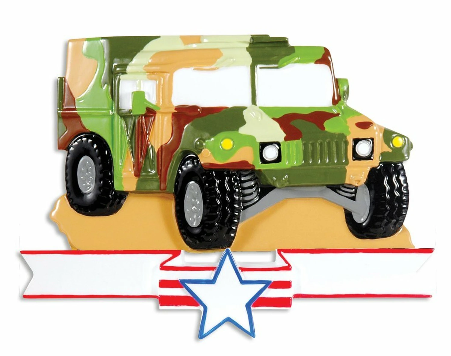 Armed Forces Military Humvee Personalized Christmas Ornament OR1395 5 Armed Forces Military Humvee Personalized Christmas Ornament OR1395 - Image 3