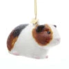 Kurt Adler 3" Noble Gems Guinea Pig Glass Christmas Ornament NB1632