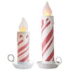 Raz 17.5" Or 22.5" Battery Operated Peppermint Striped Large Candle Christmas Decoration 2 Raz 17.5" Or 22.5" Battery Operated Peppermint Striped Large Candle Christmas Decoration -Christmas Decorations apiwuok9c 53567.1646091894