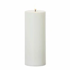Uyuni 3" X 5", 7" Or 9" Flat Top Moving Flame White Unscented Pillar Battery Candle 9 Uyuni 3" X 5", 7" Or 9" Flat Top Moving Flame White Unscented Pillar Battery Candle -Christmas Decorations apiwyogje 25006.1646091932