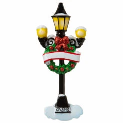 Holiday Light Post Personalized Christmas Ornament OR1862 -Christmas Decorations apiyaickd 18900.1646091907