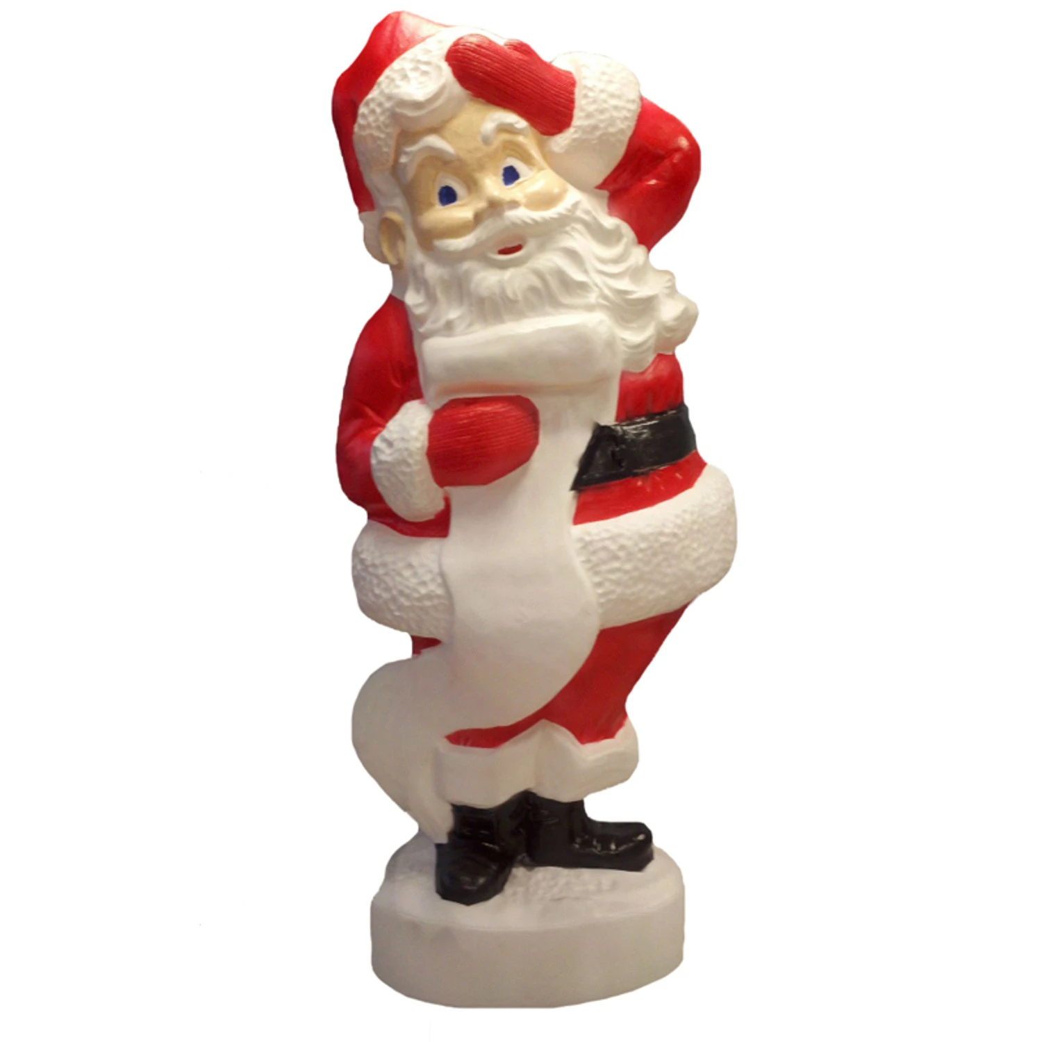 43" Large Santa Blow Mold Outdoor Christmas Decor 75180 3 43" Large Santa Blow Mold Outdoor Christmas Decor 75180