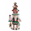Kurt Adler 15" Hollywood Nutcrackers Lighted Gingerbread House Hat Nutcracker HA0571 -Christmas Decorations ha0571 34928.1678220002
