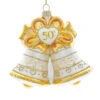 Kurt Adler 4.5" Noble Gems "50th Anniversary" Bell Glass Christmas Ornament NBX0107 2 Kurt Adler 4.5" Noble Gems "50th Anniversary" Bell Glass Christmas Ornament NBX0107 -Christmas Decorations nbx0107 40472.1678125012